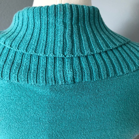 BCBG MaxAzria Cowl V-Neck Knit Sweater Blouse - Picture 6 of 16